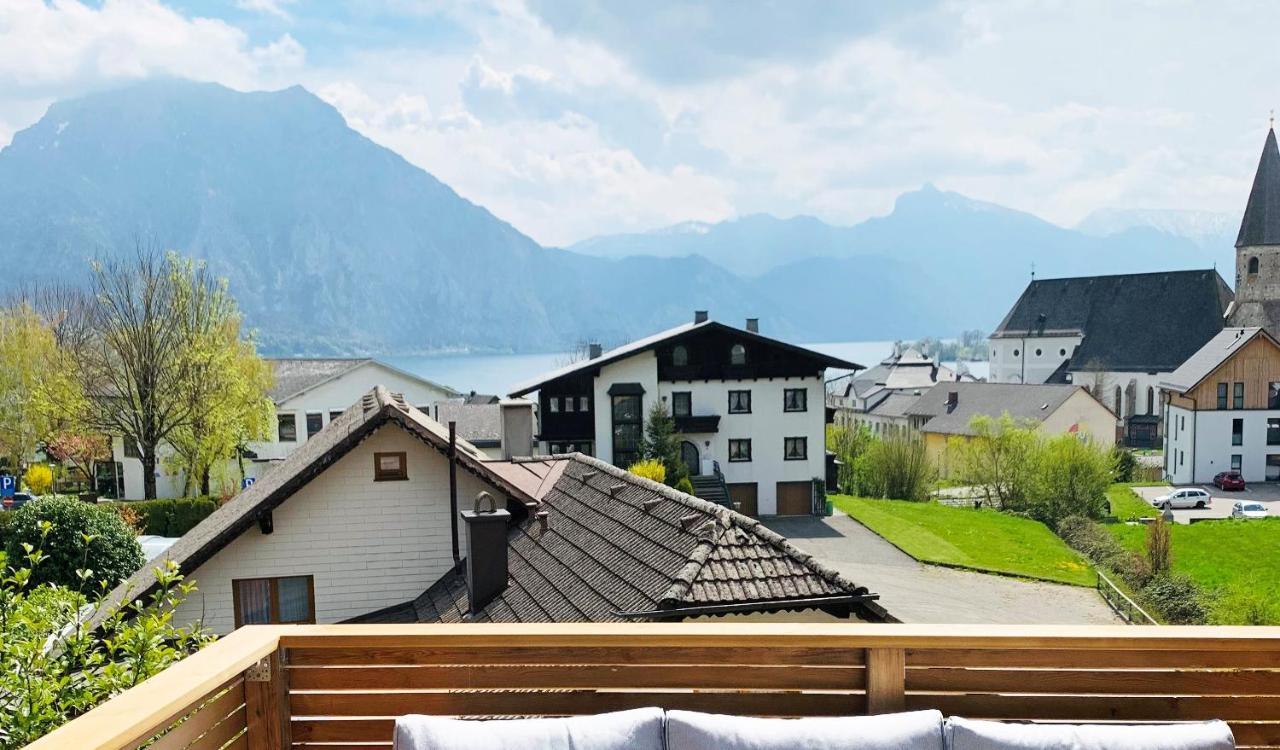 Traum Panorama Apartment Mit Berg & Seeblick Альтмюнстер Экстерьер фото